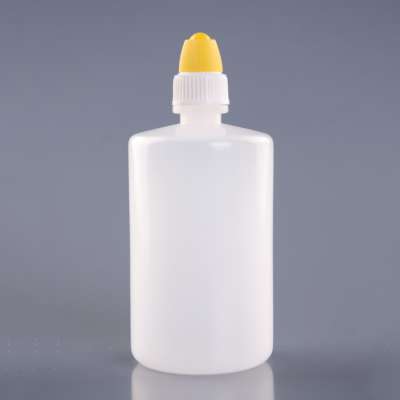 100ml LDPE clear plastic dropper bottle for eye liquid