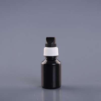 15 ml dropper plastic bottle with screw cap